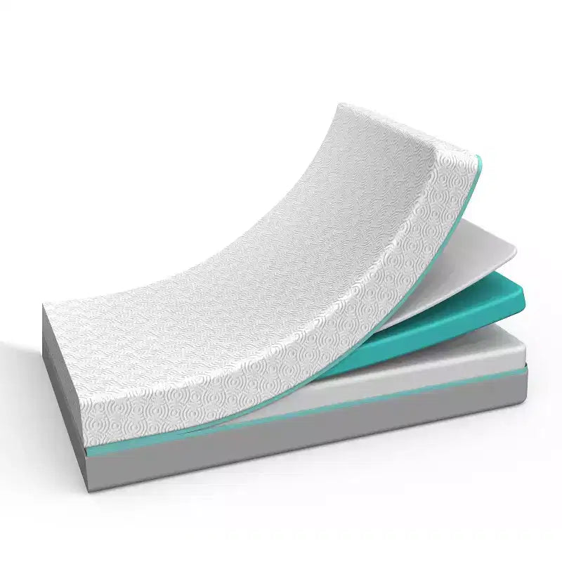 Materasso per Culla e Lettino, Ipoallergenico Impermeabile in Memory Foam, Lati Morbido/Rigido