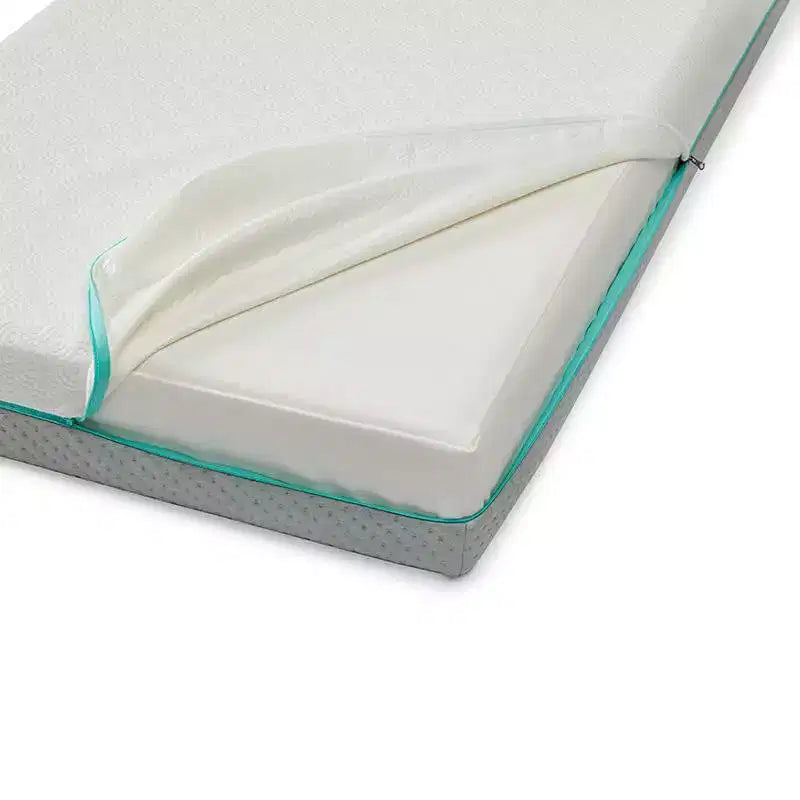 Materasso per Culla e Lettino, Ipoallergenico Impermeabile in Memory Foam, Lati Morbido/Rigido