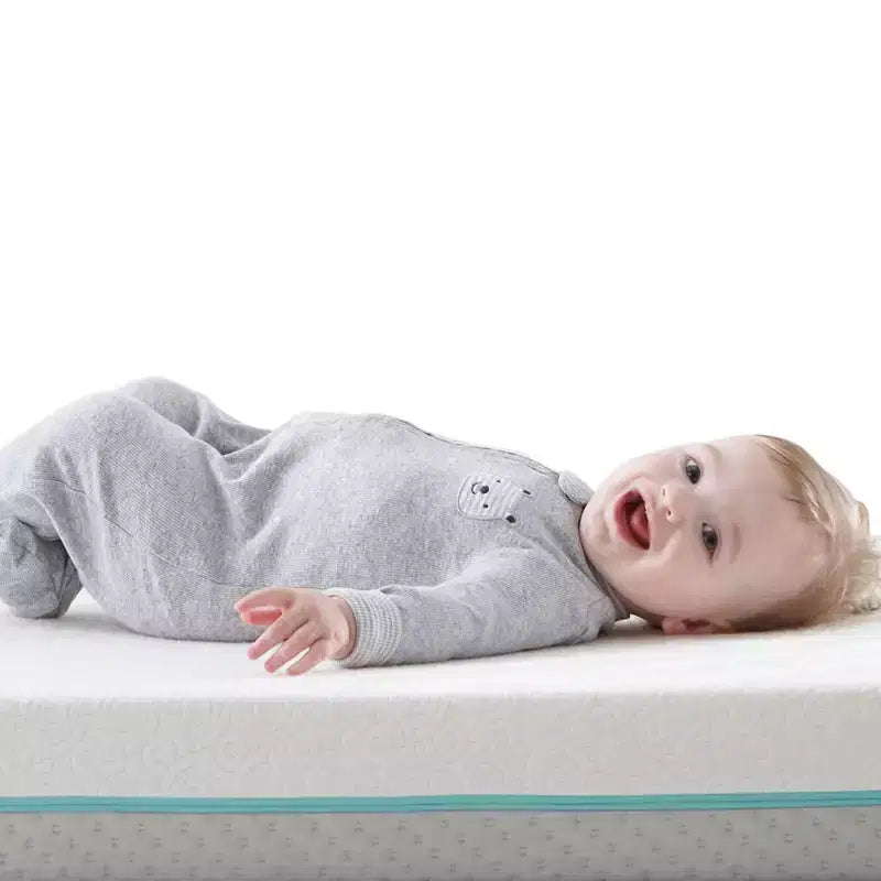 Materasso per Culla e Lettino, Ipoallergenico Impermeabile in Memory Foam, Lati Morbido/Rigido