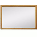 HomeRoots 40 Natural Solid Wood Framed Mounted Accent Mirror
