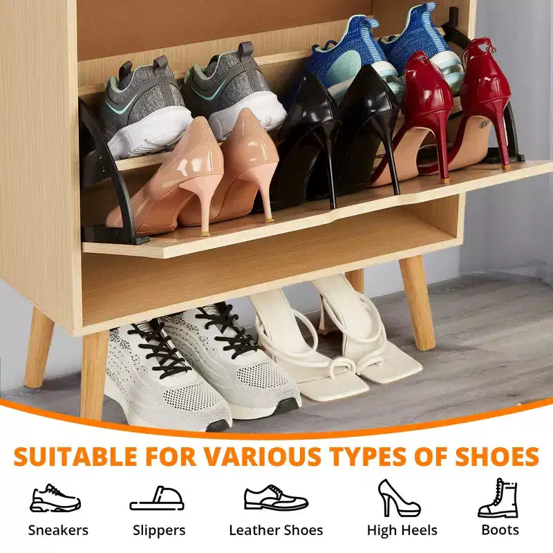 Scarpiere con Cassetti - Organizzatore Ventilato e Anti-Odore per 15-20 Paia di Scarpe Antiribaltamento