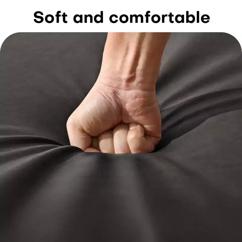 Tavolino/Pouf Contenitore Rotondo in ciniglia con gambe in metallo, capacità 136 kg
