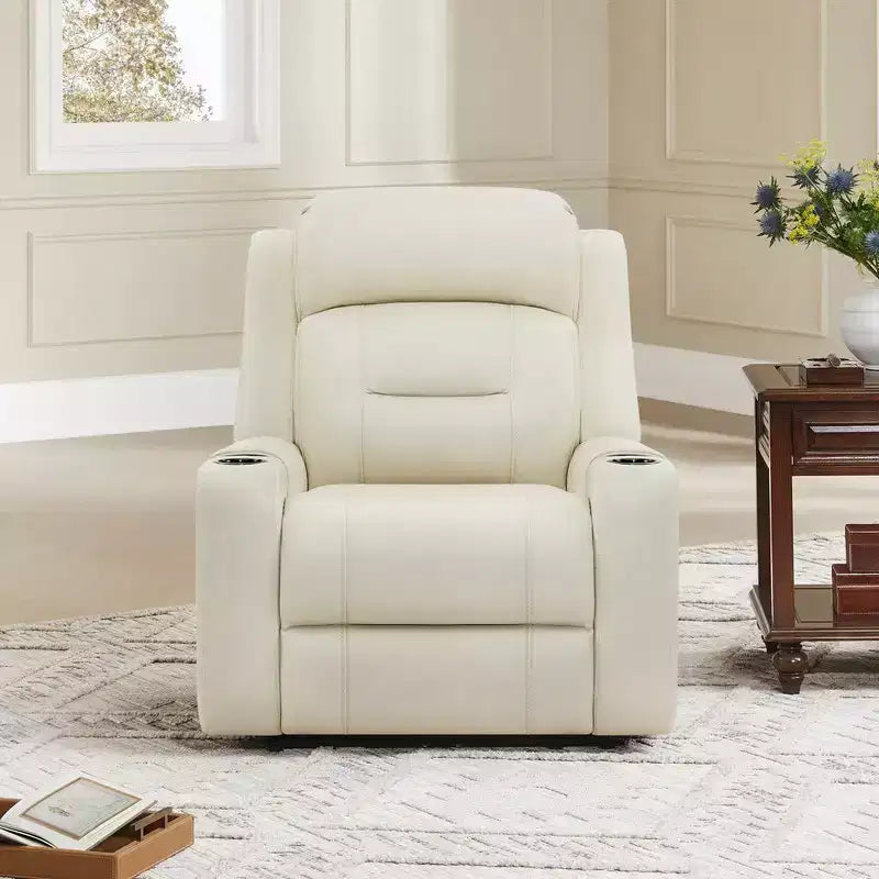 Letto matrimoniale/king-size imbottito con testiera ergonomica, bianco