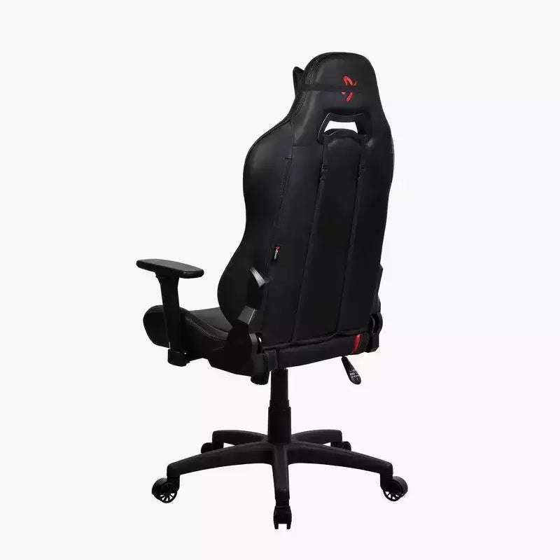 Sedia da ufficio e gaming ergonomica in morbida pelle PU con braccioli e inclinazione regolabili