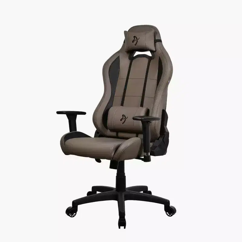 Sedia da ufficio e gaming ergonomica in morbida pelle PU con braccioli e inclinazione regolabili