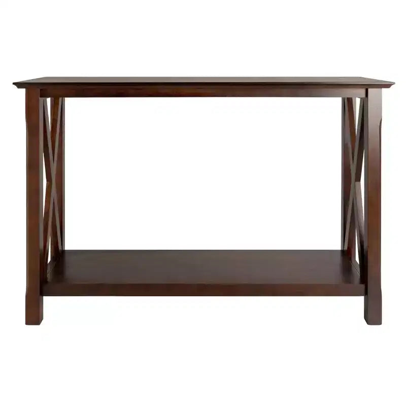 Console Cappuccino – Tavolo sottile da ingresso o da divano per corridoio e soggiorno