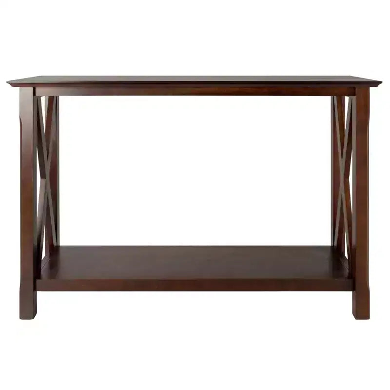Console Cappuccino – Tavolo sottile da ingresso o da divano per corridoio e soggiorno