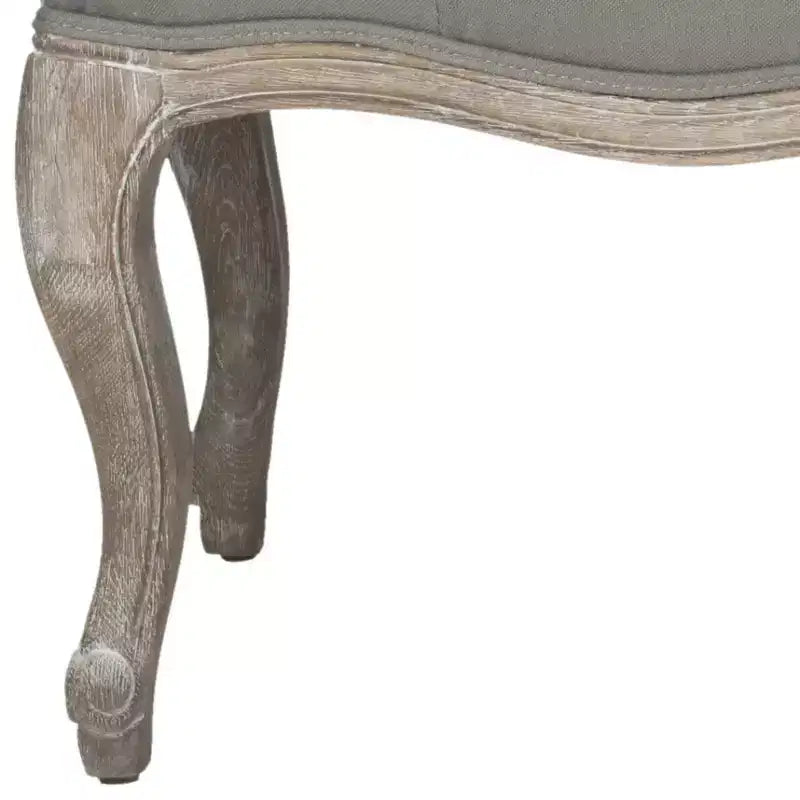 Panca imbottita capitonné, Struttura in rovere, 133 cm L, Posti a sedere: 2, Portata: 125 kg