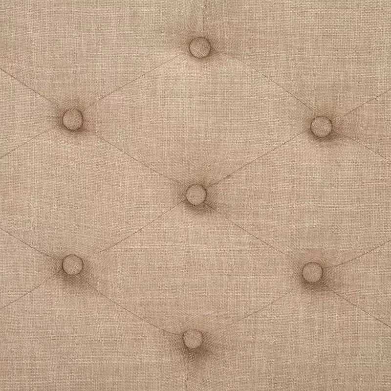 Panca imbottita capitonné, Struttura in rovere, 133 cm L, Posti a sedere: 2, Portata: 125 kg