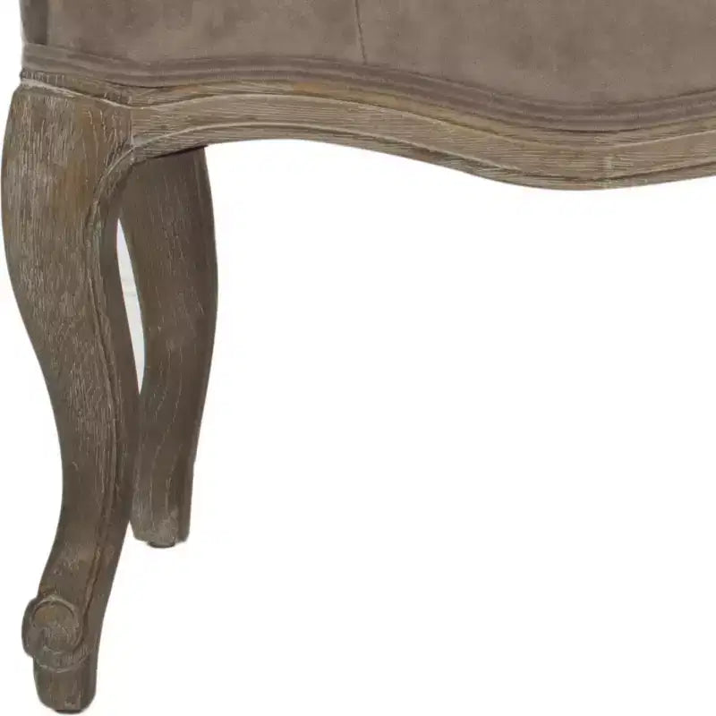 Panca imbottita capitonné, Struttura in rovere, 133 cm L, Posti a sedere: 2, Portata: 125 kg