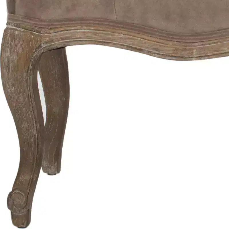 Panca imbottita capitonné, Struttura in rovere, 133 cm L, Posti a sedere: 2, Portata: 125 kg